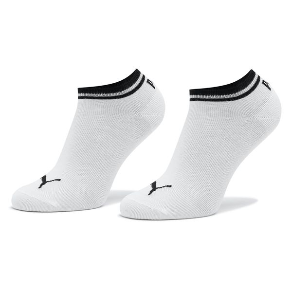 Puma Set od 2 para unisex niskih čarapa Puma Heritage Sneaker 2P Unisex 907945 White 02