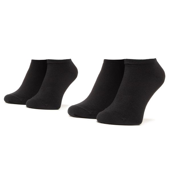 Tommy Hilfiger Set od 2 para unisex niskih čarapa Tommy Hilfiger 301390 Black 201