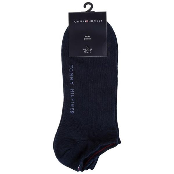 Tommy Hilfiger Set od 2 para unisex niskih čarapa Tommy Hilfiger 342023001 Jeans 356