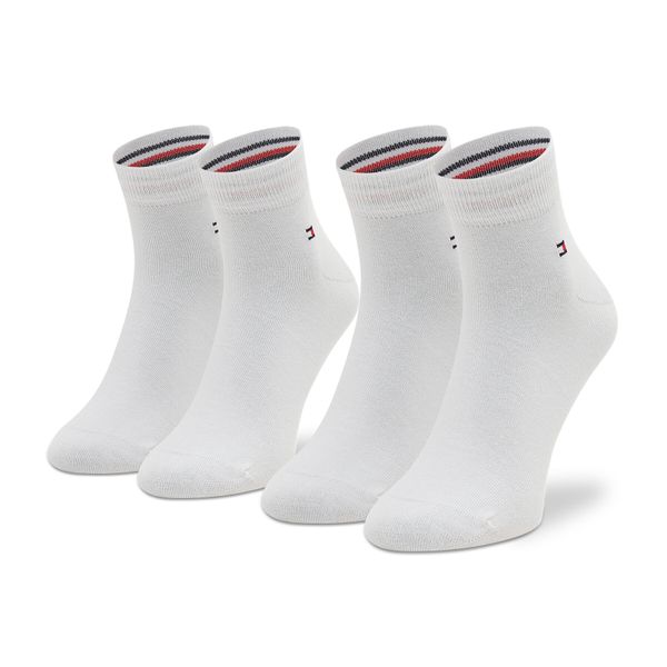 Tommy Hilfiger Set od 2 para unisex niskih čarapa Tommy Hilfiger 342025001 White 300