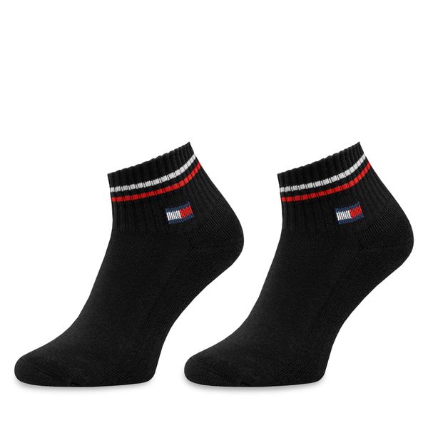 Tommy Hilfiger Set od 2 para unisex niskih čarapa Tommy Hilfiger 701228177 Black 003