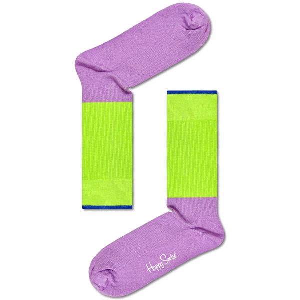 Happy Socks Set od 2 para unisex visokih čarapa Happy Socks XZIP02-0200 Šarena