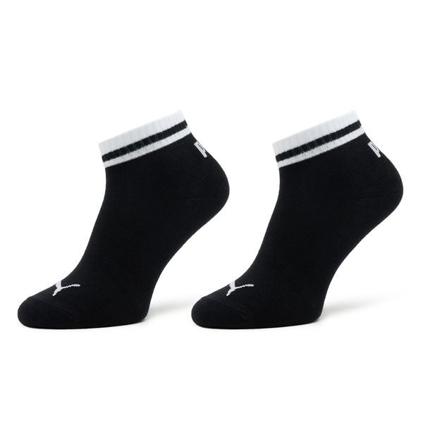 Puma Set od 2 para unisex visokih čarapa Puma Heritage Quarter 2P Unisex 907946 Black 01