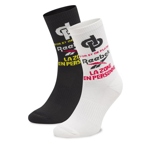 Reebok Set od 2 para unisex visokih čarapa Reebok Jul Crew Sock HI3894 Mix