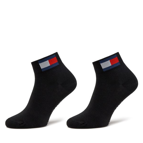 Tommy Jeans Set od 2 para unisex visokih čarapa Tommy Jeans 701228223 Black