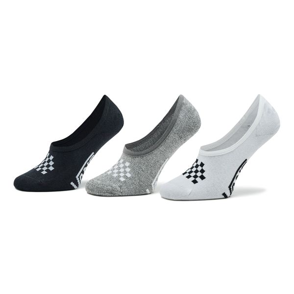 Vans Set od 3 para dječjih niskih čarapa Vans Classic Assorted Canood VN0007BGY281 Classic Black/White