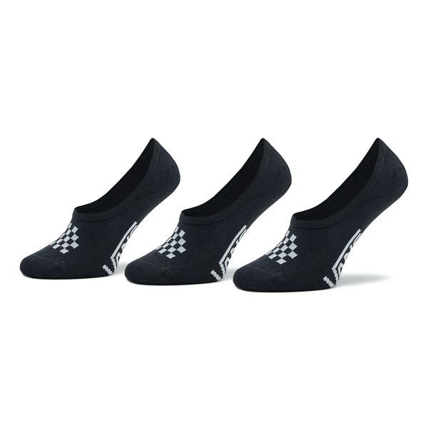 Vans Set od 3 para dječjih niskih čarapa Vans Classic Canoodle Rox VN0007BCY281 Classic Black/White