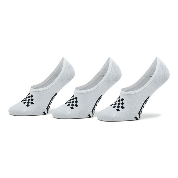 Vans Set od 3 para dječjih niskih čarapa Vans Classic Canoodle Rox VN0007BCYB21 Classic White/Black