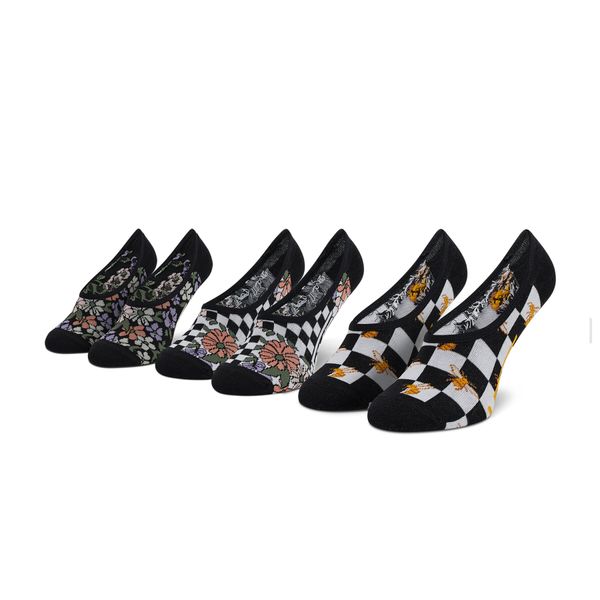 Vans Set od 3 para dječjih niskih čarapa Vans Talla De CAlzado Para Mujeres VN0A5GUK4481 r.31,5-36 Multi
