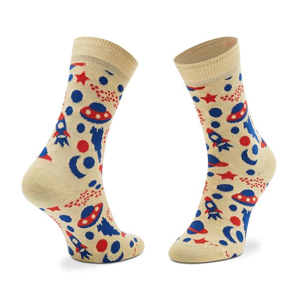 Happy Socks Set od 3 para dječjih visokih čarapa Happy Socks XKAST08-2200 Šarena