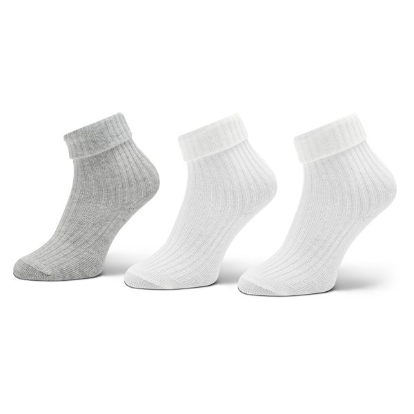 United Colors Of Benetton Set od 3 para dječjih visokih čarapa United Colors Of Benetton 6AO3F211S 903 Bež