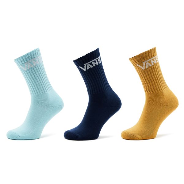 Vans Set od 3 para dječjih visokih čarapa Vans By Classic Crew Boys (1-6, 3pk) VN000XNQG4O1 Narcissus