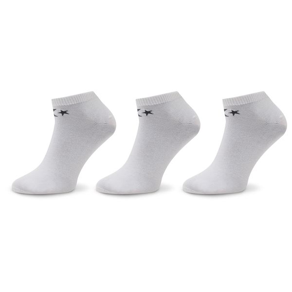Converse Set od 3 para muških niskih čarapa Converse E747W-3020 Bijela