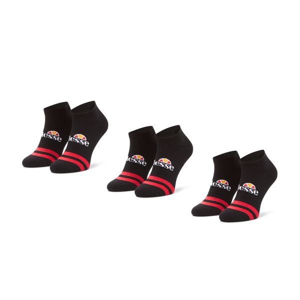 Ellesse Set od 3 para muških niskih čarapa Ellesse Melna SAAC0876 Black 011