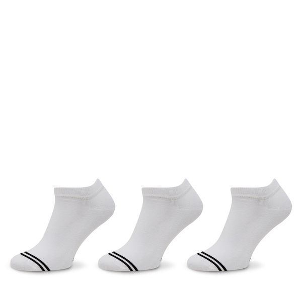 Pepe Jeans Set od 3 para muških niskih čarapa Pepe Jeans PMU30044 White 800
