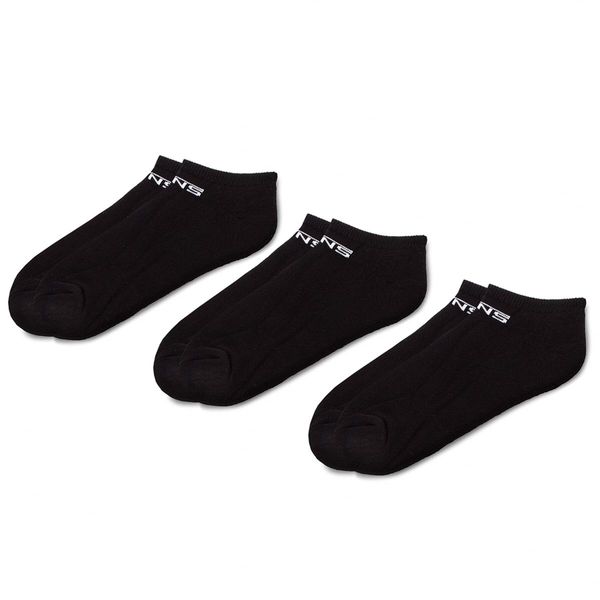 Vans Set od 3 para muških niskih čarapa Vans Classic Kick VN000XSXBLK Black