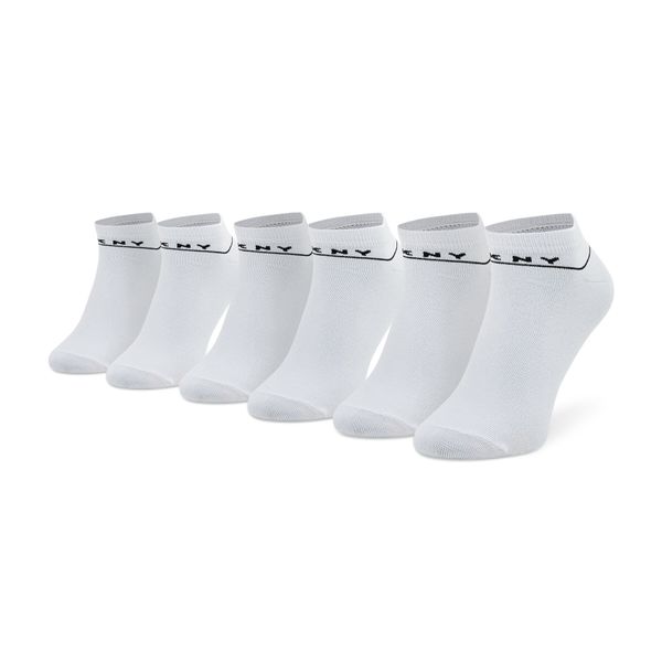 DKNY Set od 3 para muških visokih čarapa DKNY Jefferson S5_6207T_DKY White