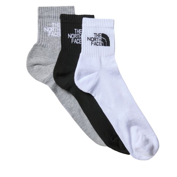 The North Face Set od 3 para muških visokih čarapa The North Face NF0A882G3OW1 Black Assorted