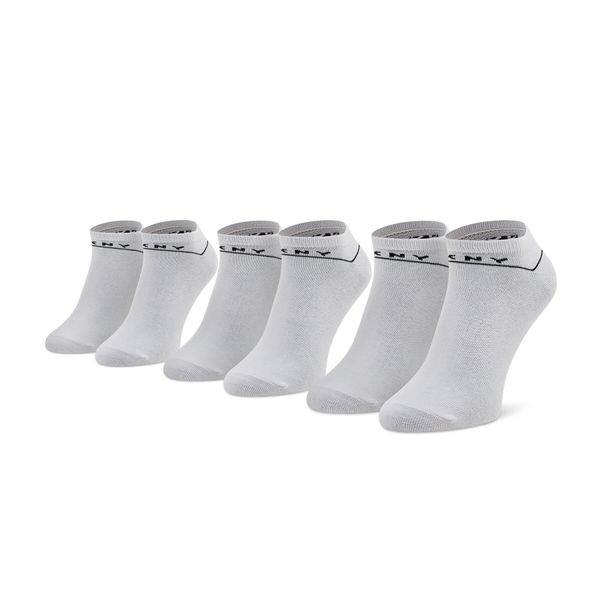 DKNY Set od 3 para niskih ženskih čarapa DKNY Olivia S4_0002T_DKY White