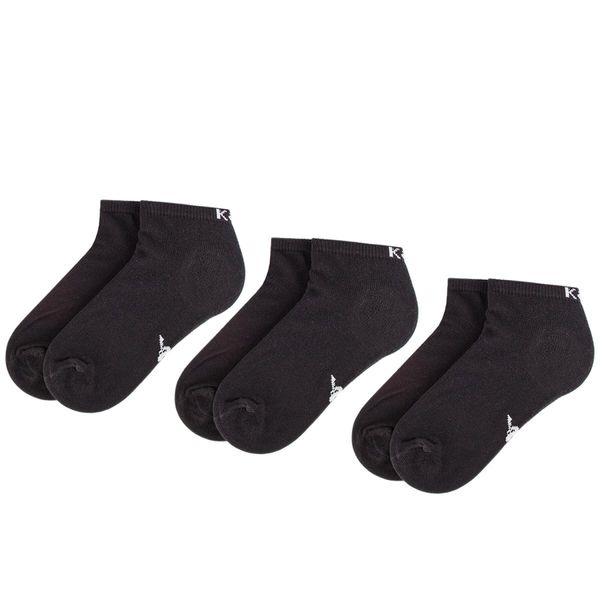 Kappa Set od 3 para unisex visokih čarapa Kappa 704275 Crna