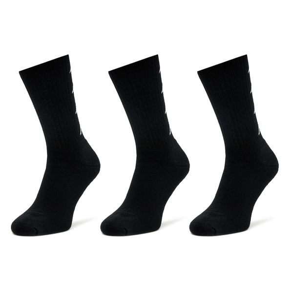 Kappa Set od 3 para unisex visokih čarapa Kappa 710069 Caviar 19-4006