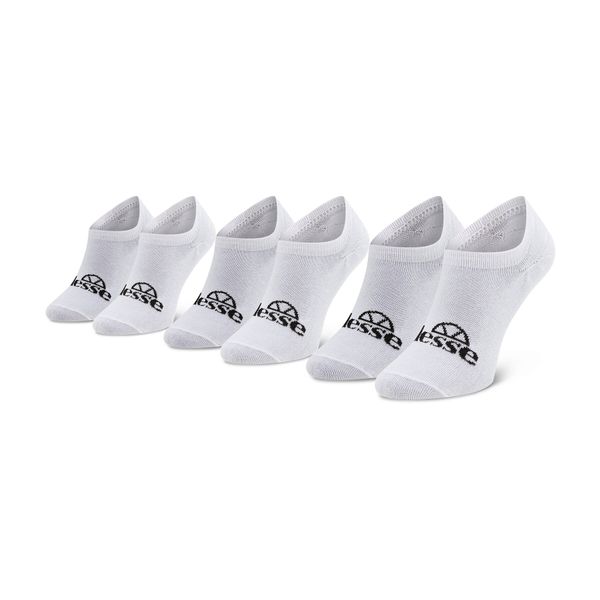 Ellesse Set od 3 para unisex visokih čarapa niskih čarapa Ellesse Frimo SAGA1791 White 908