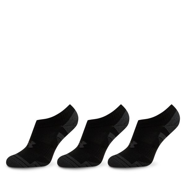 Under Armour Set od 3 para unisex visokih čarapa niskih čarapa Under Armour Ua Performance Tech 3Pk Ns 1379503-001 Black/Black/Jet Gray
