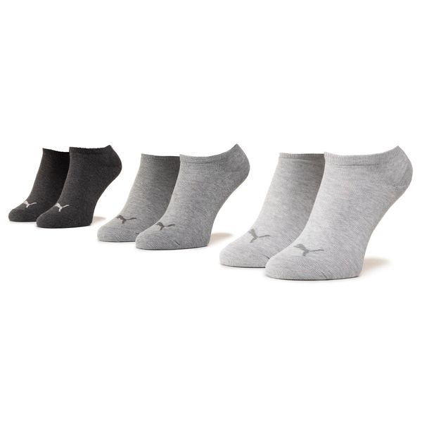 Puma Set od 3 para unisex visokih čarapa Puma 906807 Anthraci/Mel Grey/Mel Grey 14
