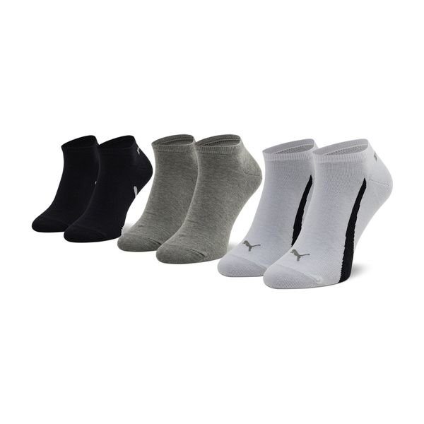 Puma Set od 3 para unisex visokih čarapa Puma 907951 02 White/Grey/Black