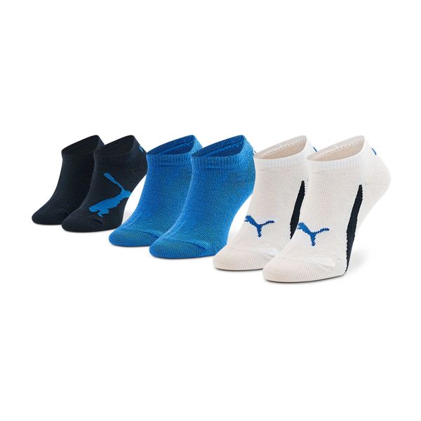 Puma Set od 3 para unisex visokih čarapa Puma 907960 03 Navy/White/Strong Blue