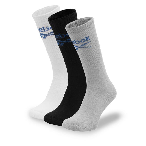 Reebok Set od 3 para unisex visokih čarapa Reebok R0258-SS24 (3-pack) Šarena