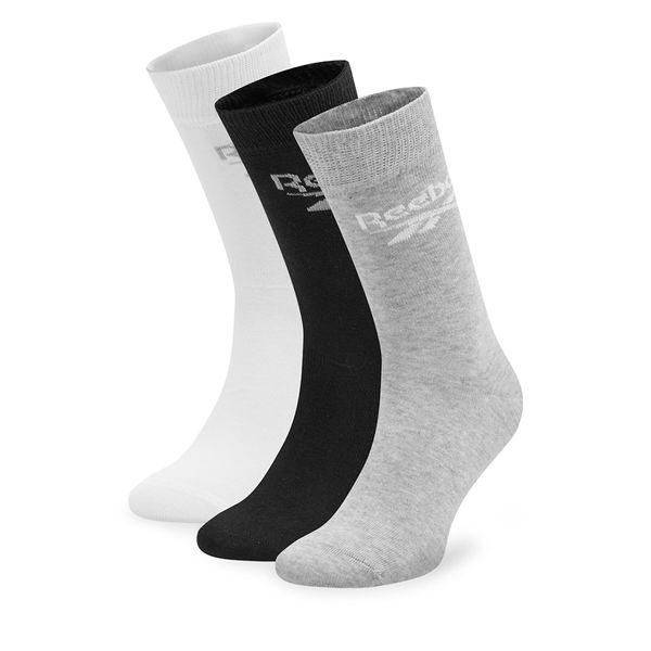 Reebok Set od 3 para unisex visokih čarapa Reebok R0367-SS24 (3-pack) Šarena
