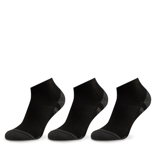 Under Armour Set od 3 para unisex visokih čarapa Under Armour Ua Performance Tech 3Pk Low 1379504-001 Black/Black/Jet Gray
