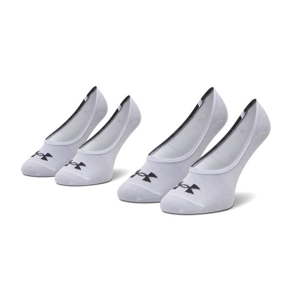 Under Armour Set od 3 para ženskih niskih čarapa Under Armour Essential Lolo Liner 1361148-100 Bijela
