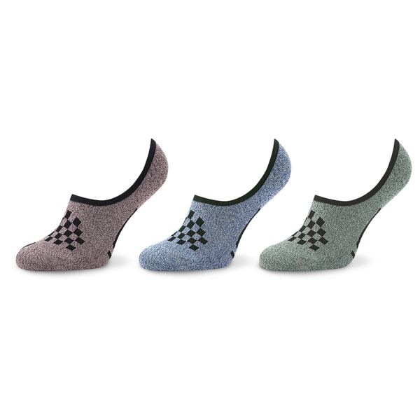 Vans Set od 3 para ženskih niskih čarapa Vans Cmarlc VN0A49Z9YQW1 Mgren