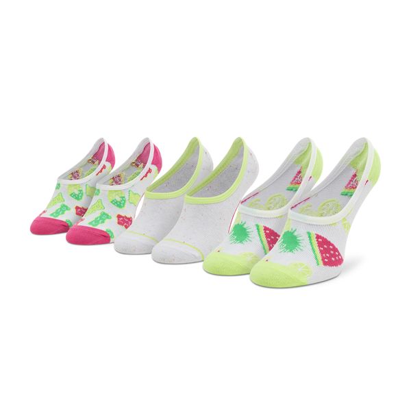 Vans Set od 3 para ženskih niskih čarapa Vans Frutie VN0A54YL4481 Multi