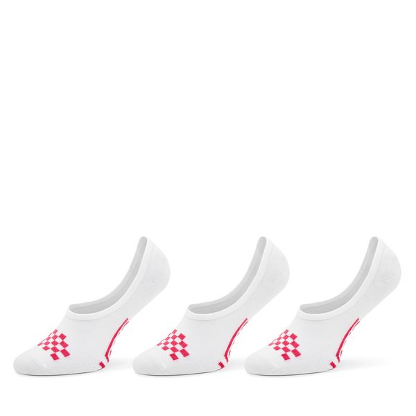 Vans Set od 3 para ženskih niskih čarapa Vans Wm Classic Canoodle 6.5-10 3Pk VN0A48HDJU41 Bijela