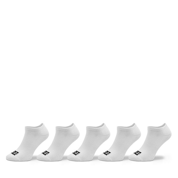 DC Set od 5 pari muških niskih čarapa DC Spp Dc Ankle 5Pk ADYAA03188 Snow White WBB0
