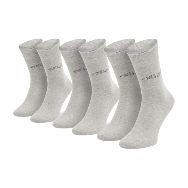 Tom Tailor Set od 5 pari ženskih visokih čarapa Tom Tailor 9703 Grey 285