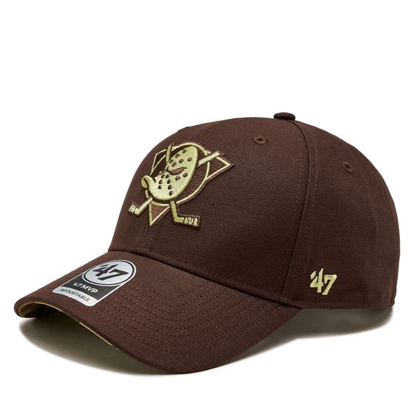47 Brand Šilterica 47 Brand NHL Anaheim Ducks Frog Skin Camo Under 47 H-FRGMU25GWS-BW Brown