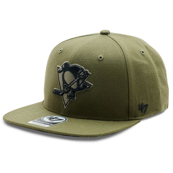47 Brand Šilterica 47 Brand NHL Pittsburgh Penguins Ballpark Camo '47 CAPTAIN H-BCAMO15WBP-SW Sandalwood