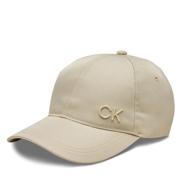 Calvin Klein Šilterica Calvin Klein Ck Embroidery Shiny Cap K60K611726 Stoney Beige PEA