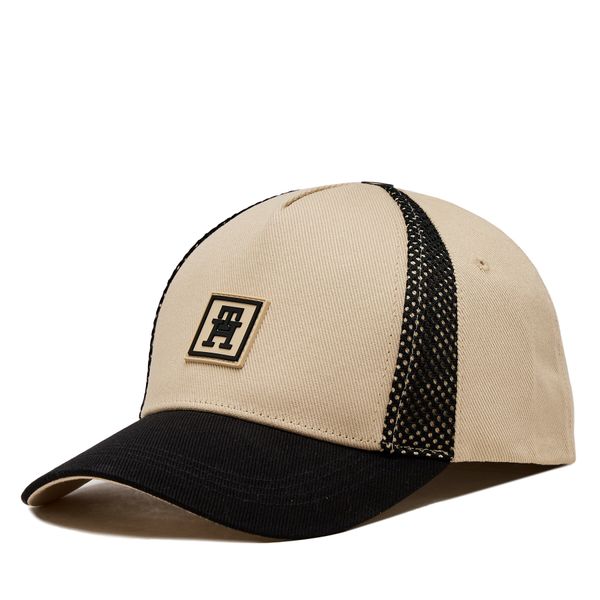 Tommy Hilfiger Šilterica Tommy Hilfiger Monogram Sport Mesh Cap AM0AM12031 White Clay AES