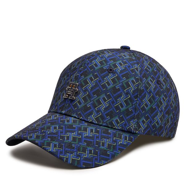 Tommy Hilfiger Šilterica Tommy Hilfiger Pop Monogram Cap AW0AW16047 Space Blue DW6