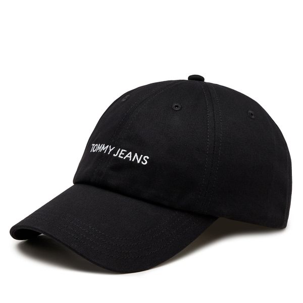 Tommy Jeans Šilterica Tommy Jeans Linear Logo AW0AW15845 Black BDS