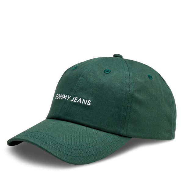 Tommy Jeans Šilterica Tommy Jeans Tjm Linear Logo Cap AM0AM12024 Tahoe Forest MBF