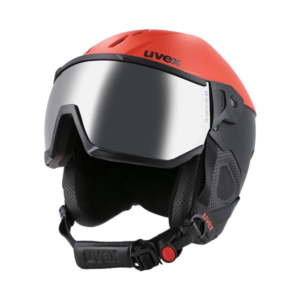 Uvex Skijaška kaciga Uvex Instinct Visior S56626070 Fierce Red/Black