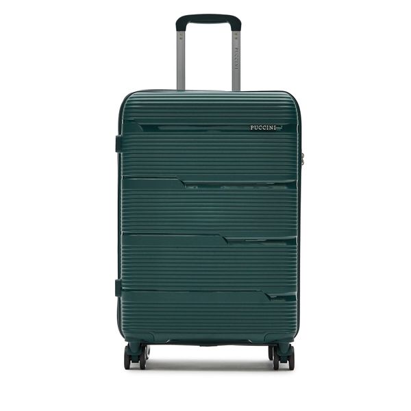 Puccini Srednji kofer Puccini PP023B Zelena