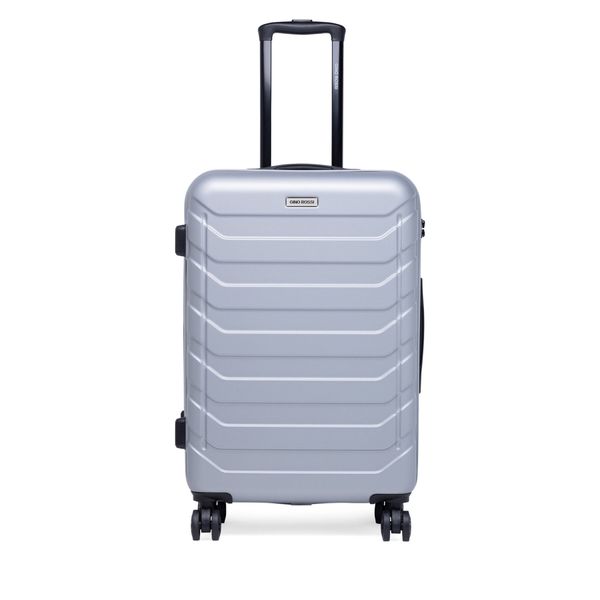 Gino Rossi Srednji tvrdi kofer Gino Rossi GIN-M-003-05-SILVER Srebrna