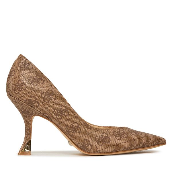 Guess Štikle Guess Bynow2 FLPBY2 FAL08 Smeđa